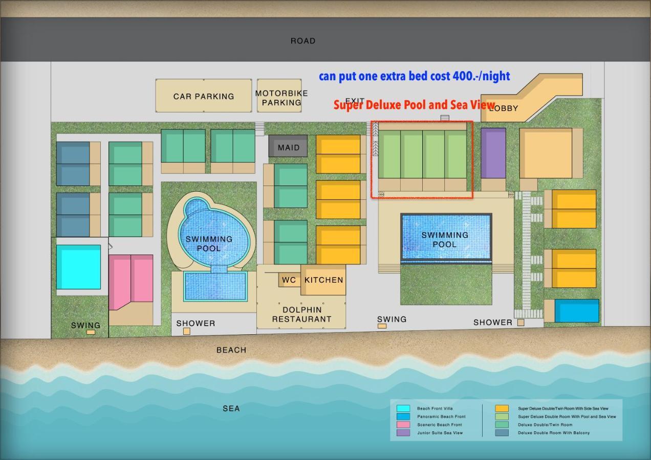 Samui Mermaid Beachfront Bang Rak Beach  Ngoại thất bức ảnh